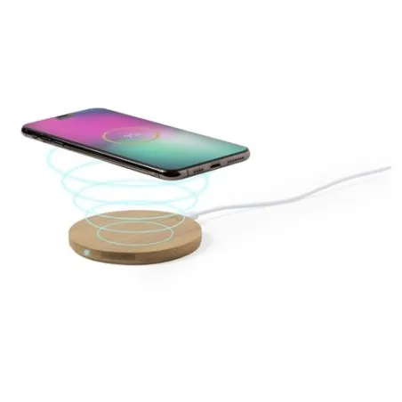 Chargeur Écologique Personnalisable Hebant Matières : bambou cadeau entreprise pas cher