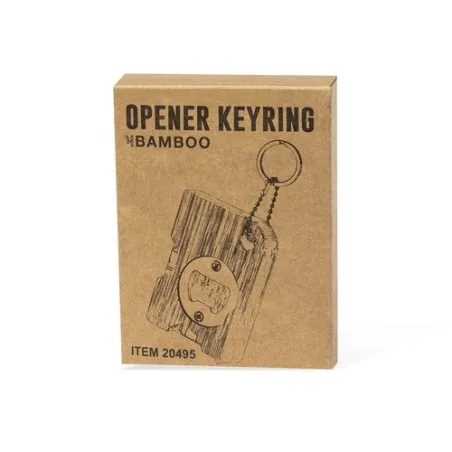 Porte-Clés Multifonction Nish en Bambou Personnalisé