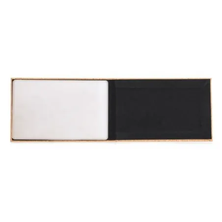 Miroir Pliant Écologique Personnalisé en Liège - Bien-être et Beauté Matières : polyester Couleurs : noir cadeau entreprise pas 