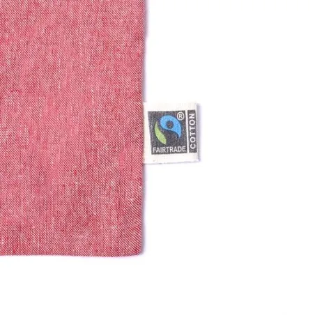 Sac Écologique Personnalisé de Shopping Lazar Fairtrade Matières : suédine Couleurs : gris cadeau affaires élégant
