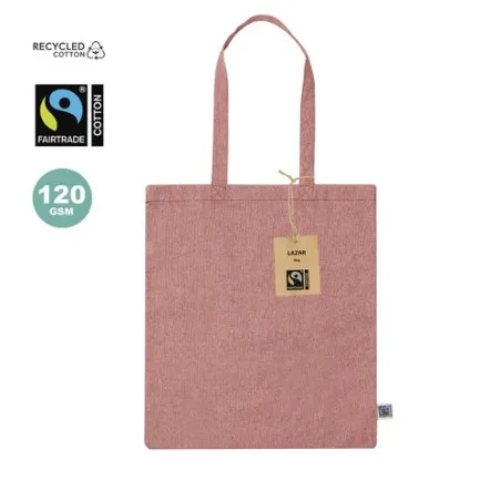 Sac Écologique Personnalisé de Shopping Lazar Fairtrade Couleurs : blanc personnalisation rapide en France
