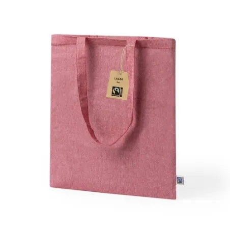Sac Écologique Personnalisé de Shopping Lazar Fairtrade Couleurs : blanc livraison express 24h 48h