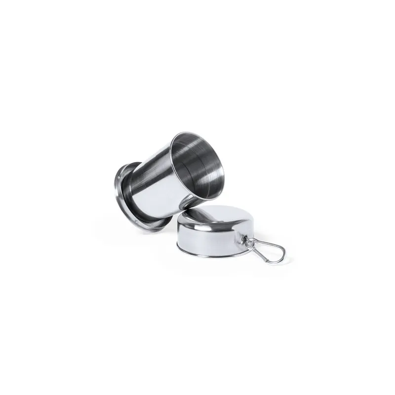 Verre Pliable Écologique et Pratique Personnalisé à Petit Prix - Daibak Matières : PVC Couleurs : noir personnalisable avec votr