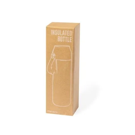 Bidon Thermique Personnalisé 630 ml - Troy Matières : PVC Couleurs : blanc marquage laser ultra précis