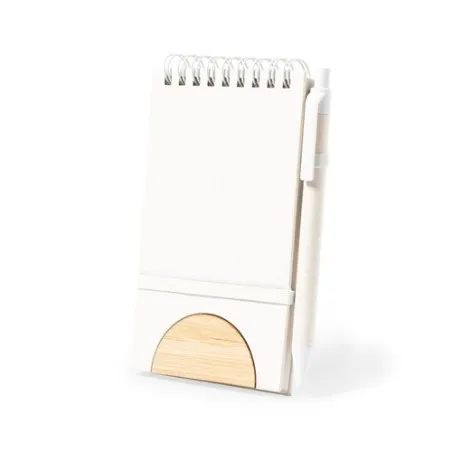 Cahier Écologique Personnalisé - Support Minnak Matières : PVC Couleurs : rouge cadeau entreprise pas cher