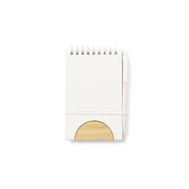 Cahier Écologique Personnalisé - Support Minnak Matières : PVC Couleurs : rouge cadeau collaborateur premium