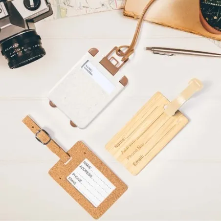 Identificateur Valise Elwes en Bambou