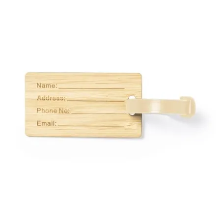 Identificateur Valise Elwes en Bambou