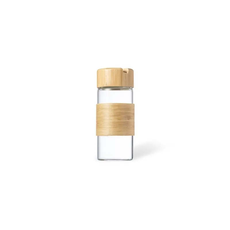 Gourde Écologique Pratique Personnalisée pas cher - Nowsly Couleurs : jaune personnalisable avec votre logo