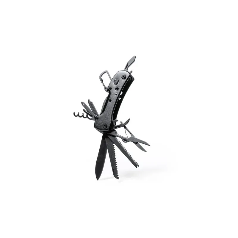 Canif Multi-Usages Personnalisé Multifonction pas cher Komit Matières : ABS Couleurs : rouge cadeau entreprise pas cher