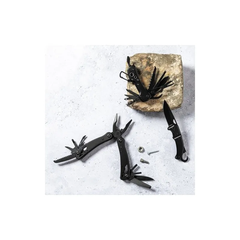 Canif Multi-Usages Personnalisé Multifonction pas cher Komit Matières : ABS Couleurs : rouge livraison express 24h 48h