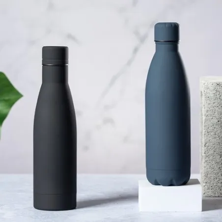 Bidon Sport Personnalisé en plastique Garthix - Gourde Matières : alliage Couleurs : bleu cobalt personnalisation sur mesure