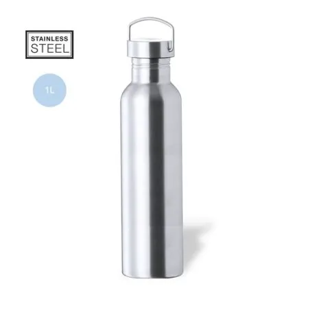 Bidon Écologique Personnalisé Gourde Whipet Matières : nickel Couleurs : noir personnalisable avec votre logo