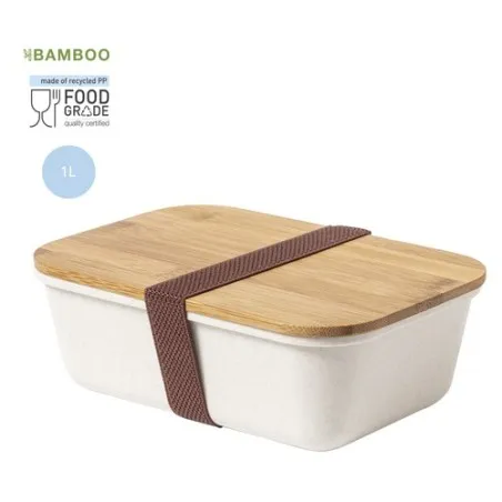 Boîte à déjeuner Personnalisée Écologique - Thadan cadeau entreprise pas cher