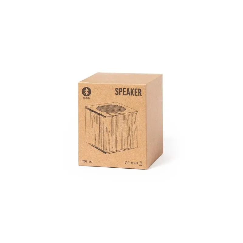 Haut-Parleur Écologique Personnalisé Pas Cher - Teoden Matières : polyester Couleurs : noir impression haute définition