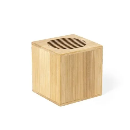 Haut-Parleur Écologique Personnalisé Pas Cher - Teoden Matières : polyester Couleurs : noir marquage laser ultra précis