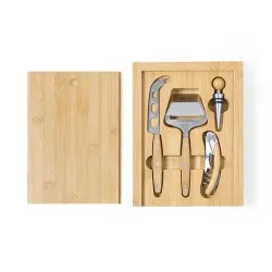 Coffret Cadeau Personnalisé Économique de Vin et Fromages Hiblux Matières : ABS Couleurs : blanc 2