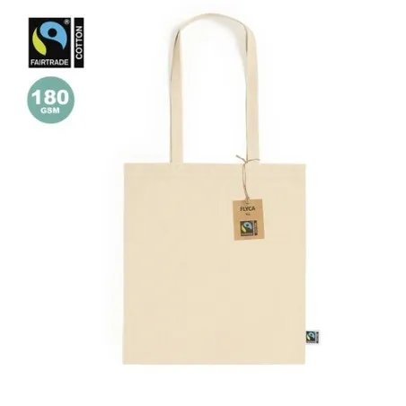 Sac Éthique Fairtrade - Flyca Matières : carton Couleurs : argenté personnalisable avec votre logo