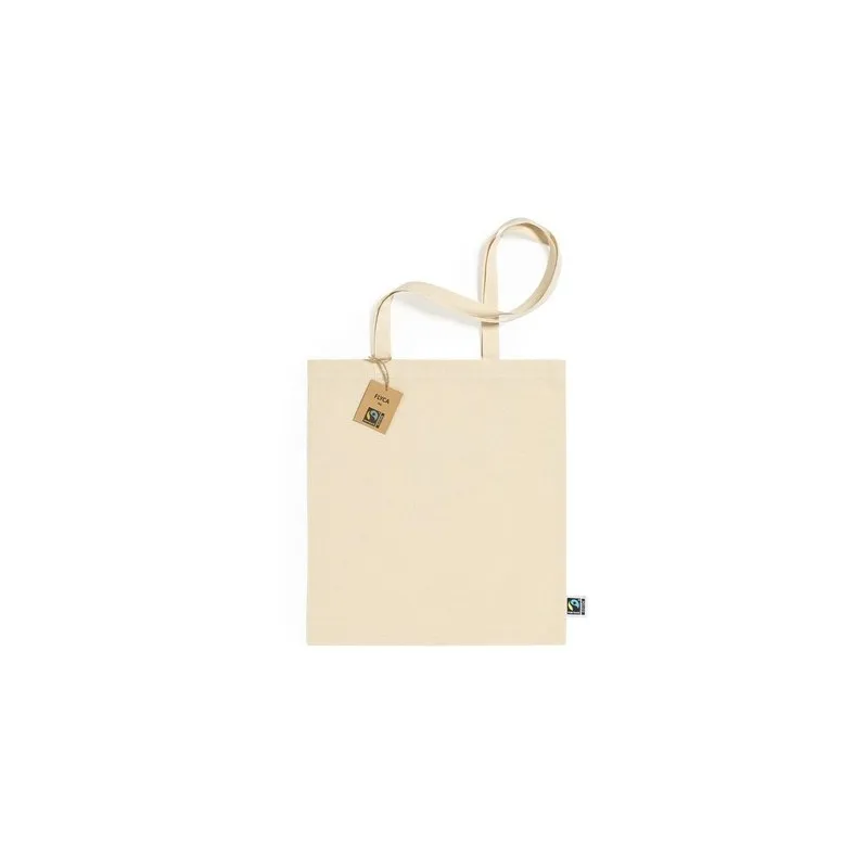 Sac Éthique Fairtrade - Flyca Matières : carton Couleurs : argenté cadeau entreprise pas cher
