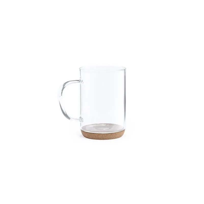 Mug Écologique et Durable Personnalisé Hindras Matières : PET recyclé Couleurs : gris foncé Contenance : 14 L personnalisable av
