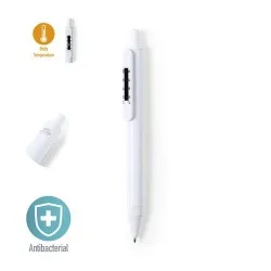 Stylo Antibactérien Personnalisé Confort Hygiène - Doret Matières : ABS Couleurs : blanc Contenance : 2,2 L 2