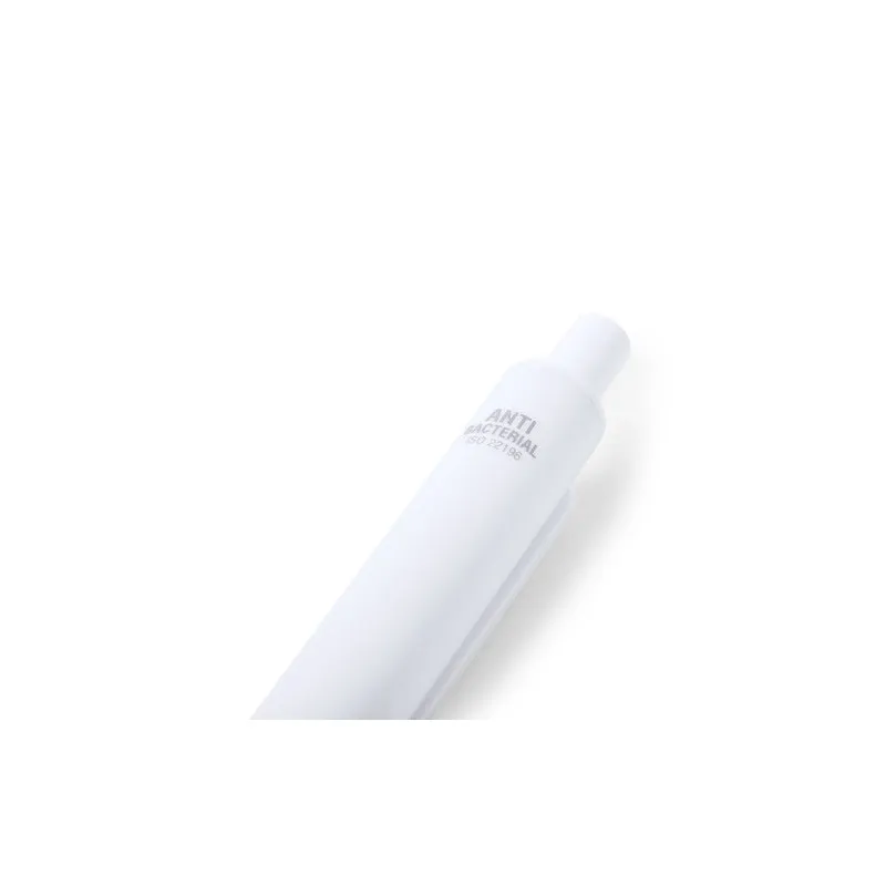 Stylo Antibactérien Personnalisé Confort Hygiène - Doret Matières : ABS Couleurs : blanc Contenance : 2,2 L marquage laser ultra
