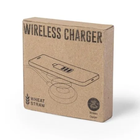 Chargeur Écologique Sans Fil Personnalisé 10W - Fiore Matières : métal Capacité : 4 Go Couleurs : blanc livraison express 24h 48