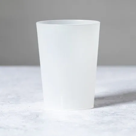 Gobelet éco-réutilisable personnalisable 500 ml Nirmal Matières : bambou Couleurs : bambou cadeau entreprise pas cher