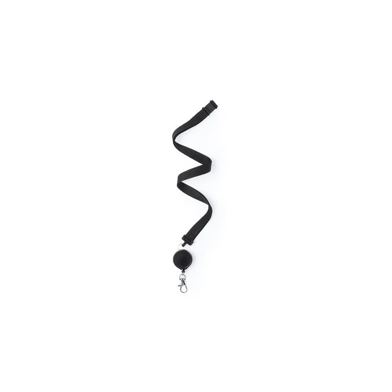 Lanyard Personnalisé Écologique Idéal pour Événements et Séminaires Lemer Matières : bambou Couleurs : bambou personnalisable av