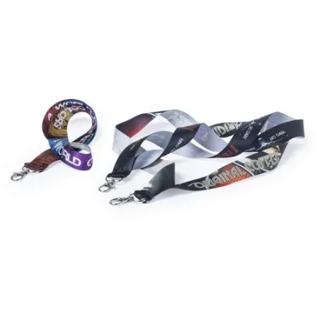 Lanyard Personnalisé à Sublimation Écologique - Nopak Matières : acier inoxydable Couleurs : argenté Contenance : 360 ml cadeau 