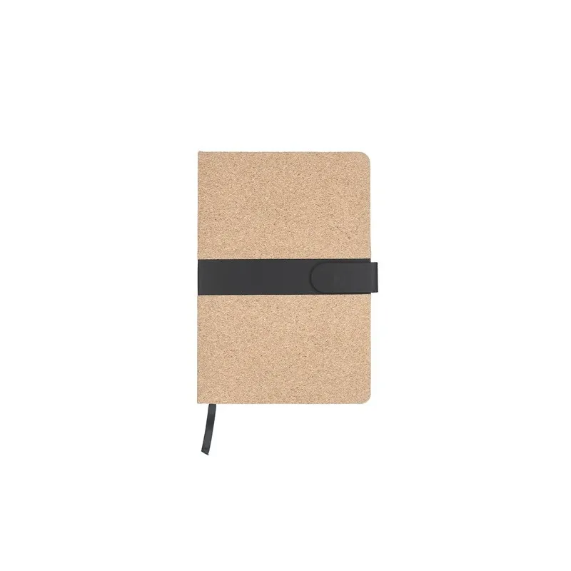 Bloc-notes pas cher personnalisé Cebex Matières : carton recyclé Couleurs : bleu marine