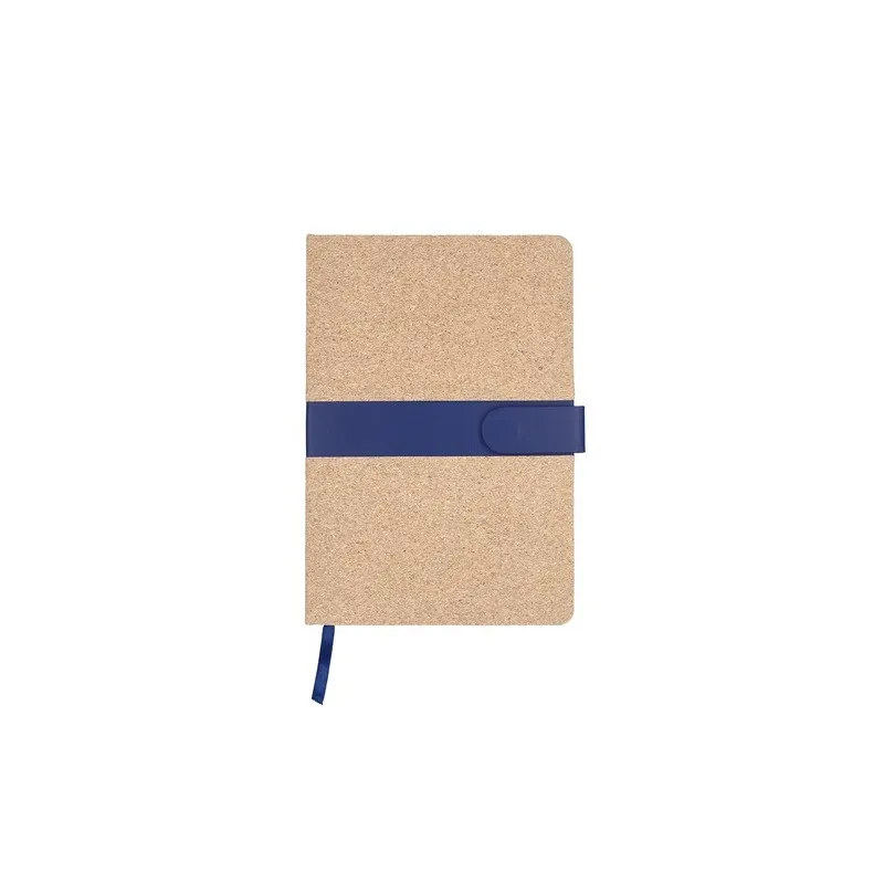 Bloc-notes pas cher personnalisé Cebex Matières : carton recyclé Couleurs : bleu marine livraison express 24h 48h