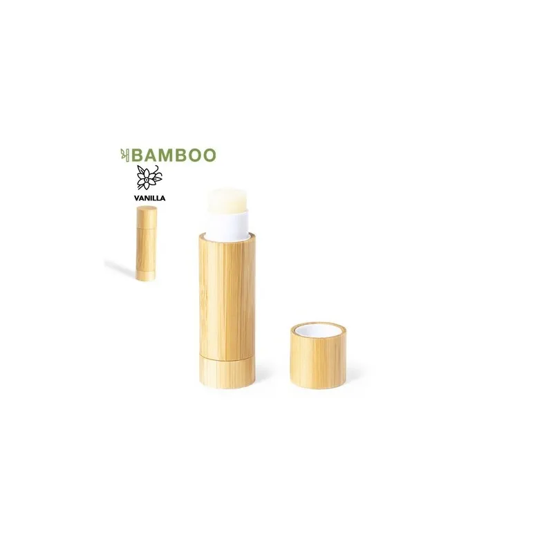 Baume Lèvres Naturel et Protecteur Personnalisé Fitol Matières : ABS recyclé Couleurs : noir