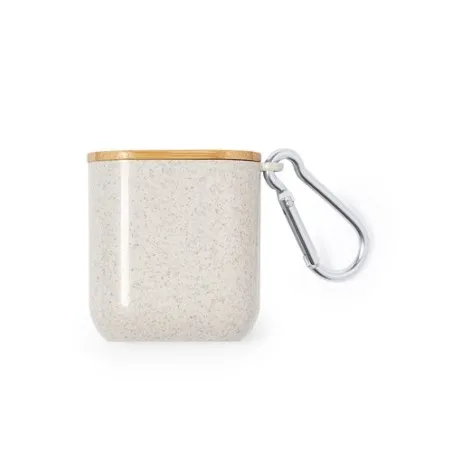 Câble de Charge Écologique et Pratique Personnalisé Brayce Matières : acier inoxydable Couleurs : blanc