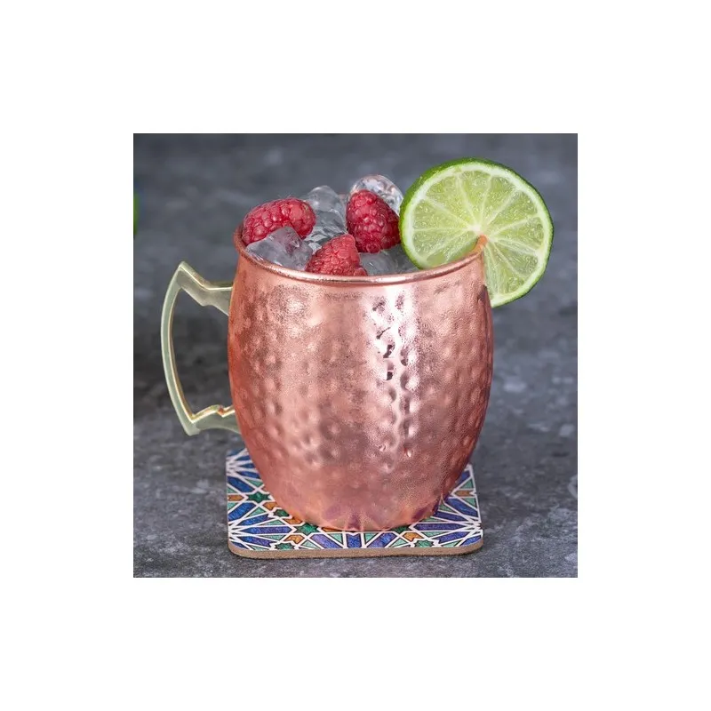 Tasse Personnalisable en Acier Inoxydable - Indya Matières : polyester Couleurs : jaune fluo goodies publicitaire événementiel