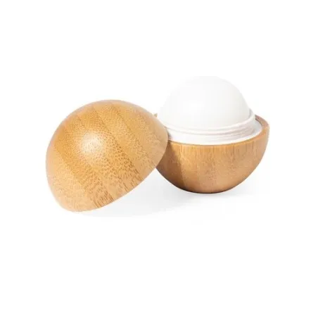 Baume à Lèvres Personnalisé Protection SPF15 Économique Bowok Couleurs : blanc cadeau entreprise pas cher