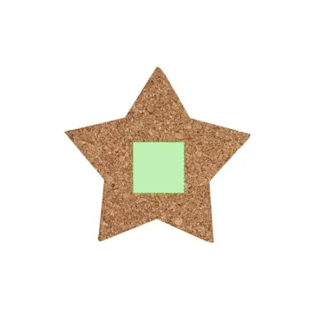 Set Écologique de Sous-Verres Cadeaux d'Entreprise Danop Matières : bois impression logo haute qualité