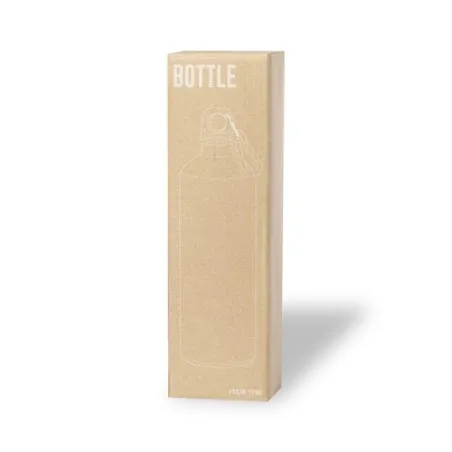 Gourde Aluminium 1L Personnalisée - Bidon Alwey Taille textile : M Couleurs : noir Matières : polyester recyclé impression haute