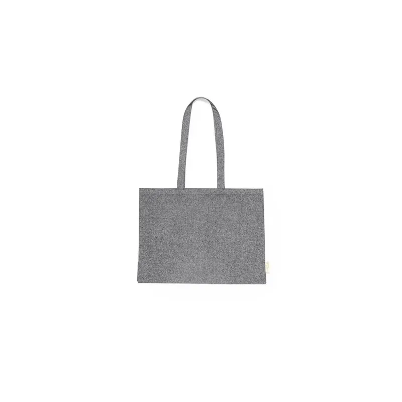 Sac de Shopping Écologique Personnalisé et Pratique en Coton Recyclé Framos Taille textile : M Couleurs : bleu marine Matières :