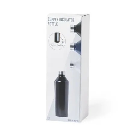 Bouteille Isotherme Personnalisée Écologique Bidon Thermique Gristel Matières : PET recyclé Couleurs : jaune objet promo petit b