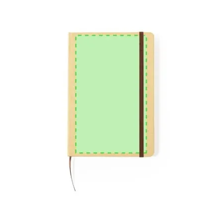 Bloc Notes Écologique Personnalisé Pas Cher - Klamax Matières : PET recyclé Couleurs : bleu personnalisation rapide en France