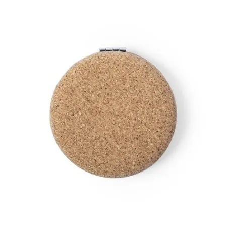 Miroir de Poche Écologique Personnalisé Alunax pas cher Matières : coton recyclé Couleurs : naturel personnalisable avec votre l