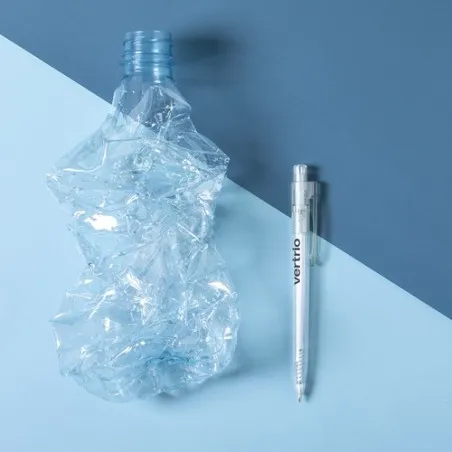 Stylo Bille Écologique Personnalisé Hispar Matières : coton recyclé Couleurs : vert accessoire événementiel unique