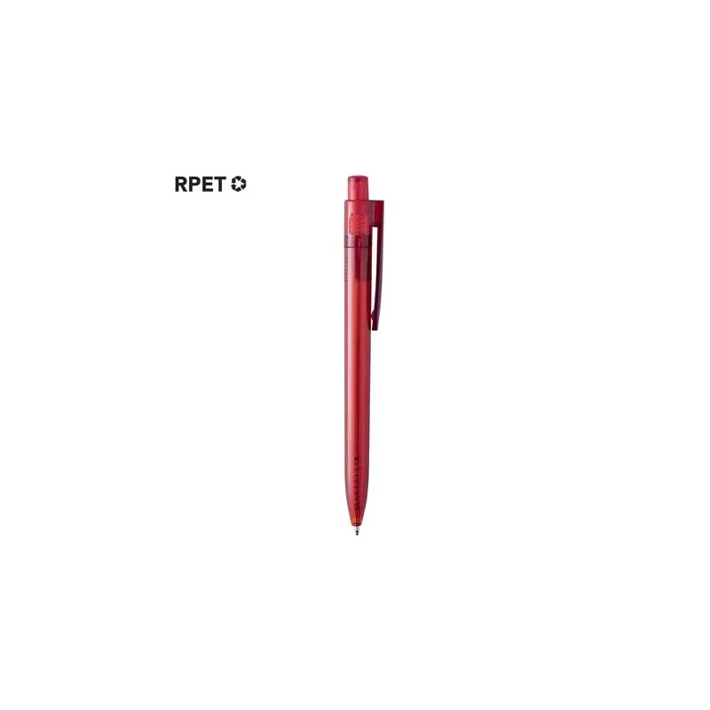 Stylo Bille Écologique Personnalisé Hispar Matières : microfibre Couleurs : orange objet promotionnel éco-responsable