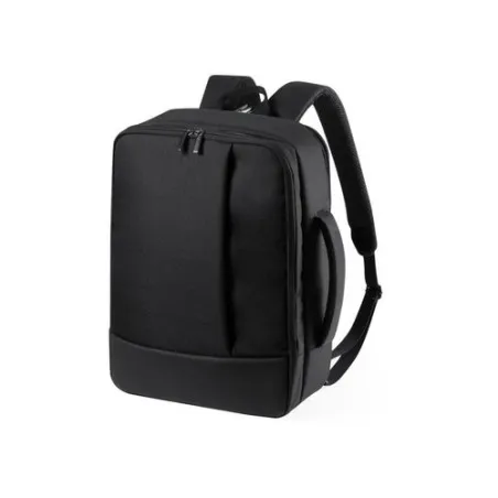 Sac à Dos Personnalisable Écologique Porte-Documents Hurkon Matières : bambou Couleurs : blanc marquage laser ultra précis