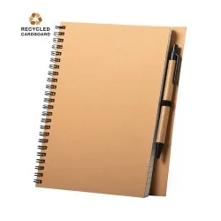 Cahier Personnalisé Écologique et Stylé Neyla Couleurs : blanc