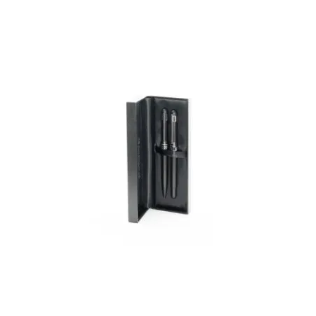 Set Cadeau d'Entreprise Écologique avec Stylo et Roller Personnalisé Antonio Miro Matières : coton recyclé Couleurs : vert cadea