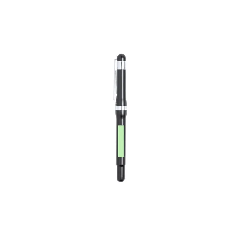 Set Cadeau d'Entreprise Écologique avec Stylo et Roller Personnalisé Antonio Miro Matières : coton recyclé Couleurs : vert livra