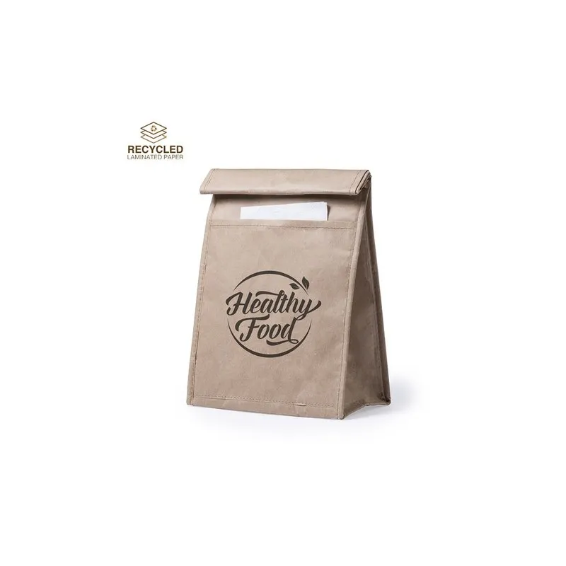 Sac Thermique Personnalisé Écologique Idéal pour Promotions Bapom Matières : polyester Couleurs : noir marquage laser ultra préc