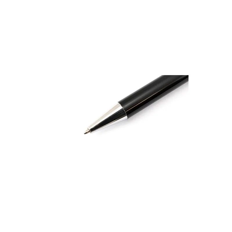 Stylet bille personnalisé écologique - Salend Matières : acier inoxydable Couleurs : noir livraison express 24h 48h